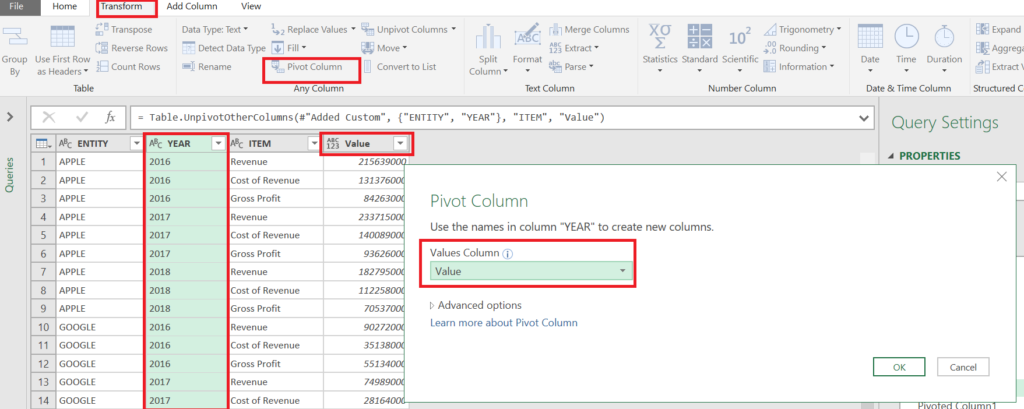 Adding Calculated Row / Calculated Items Using Power Query – Power BI ...