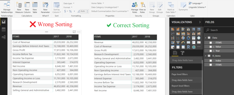 Custom Sorting in Power BI – Power BI & Excel are better together