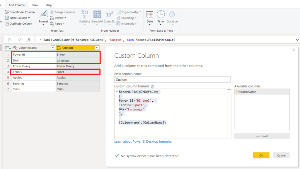 Multiple Replacements In A Column Using Power Query Power BI Excel 